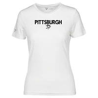 T-shirt Maddox City Capsule blanc pour femme des Penguins de Pittsburgh Levelwear