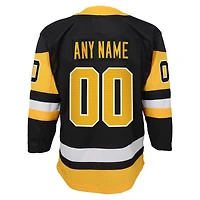 Youth Black Pittsburgh Penguins 2020/21 Home - Custom Premier Jersey