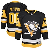 Youth Black Pittsburgh Penguins 2020/21 Home - Custom Premier Jersey