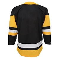Youth Black Pittsburgh Penguins Home Premier Blank Jersey
