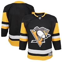 Maillot vierge domicile Premier des Penguins de Pittsburgh pour jeunes, noir