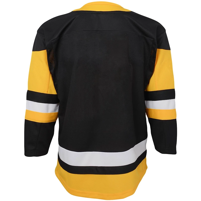 Jeunes Black Pittsburgh Penguins Domicile - Premier Jersey