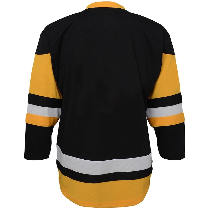 Jeunes Black Pittsburgh Penguins Domicile - Réplique de maillot