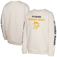 Youth Cream Pittsburgh Penguins Star Power Pullover Sweatshirt