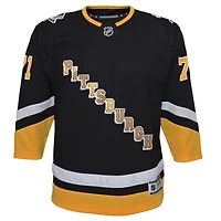 Youth Evgeni Malkin Black Pittsburgh Penguins 2021/22 Alternate Premier Player Jersey