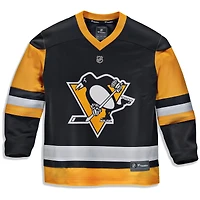 Youth Fanatics Branded Black Pittsburgh Penguins Home Replica - Maillot personnalisé