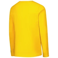 T-shirt à manches longues pour jeunes Pittsburgh Penguins Gold Standout