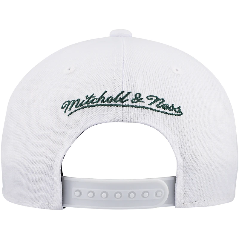 Youth Mitchell & Ness White Pittsburgh Penguins After Shock Snapback Hat