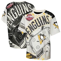 Youth Outerstuff  Cream Pittsburgh Penguins Top Player T-Shirt