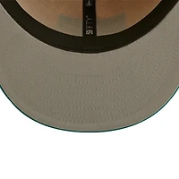 Men's New Era Natural/Teal Pittsburgh Pirates Mango Forest 59FIFTY fitted hat