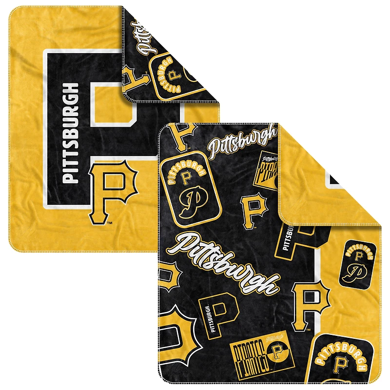 Couverture tissée Dream Weave des Pirates de Pittsburgh 50" x 60"