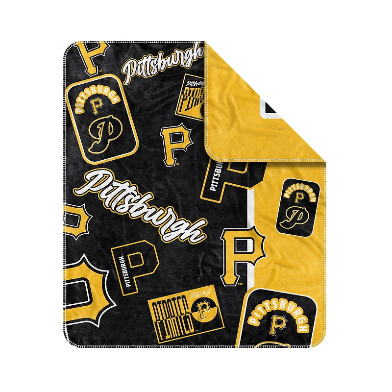 Couverture tissée Dream Weave des Pirates de Pittsburgh 50" x 60"