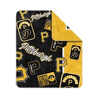 Couverture tissée Dream Weave des Pirates de Pittsburgh 50" x 60"