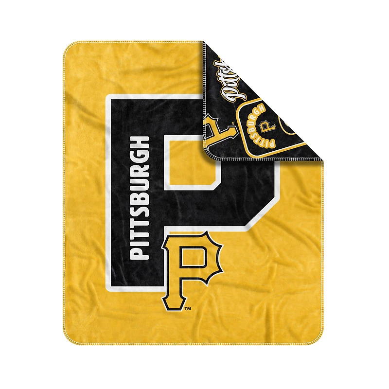 Couverture tissée Dream Weave des Pirates de Pittsburgh 50" x 60"