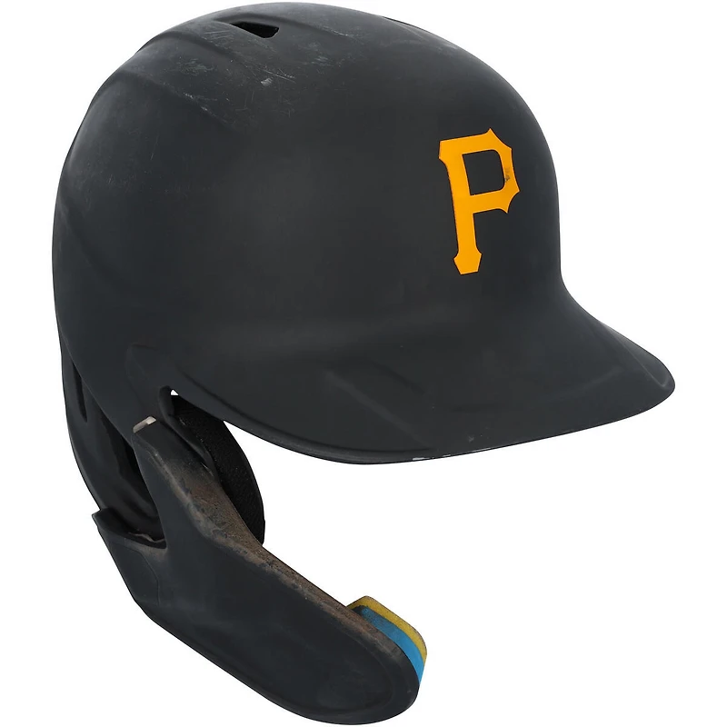 V106832 Casque de frappeur noir n° 26 des Pirates de Pittsburgh, utilisé lors du match contre les Yankees de New York le 4 avril 2025. Adam Frazier, casque de frappeur UNS GU 45888 COLGMUHEL GUBBHL0571 n° 3