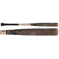 Batte de baseball cassée Louisville Slugger marron/beige d'Alexander Canario, Pirates de Pittsburgh, utilisée lors du match contre les Padres de San Diego le 3 mai 2025 - Simple