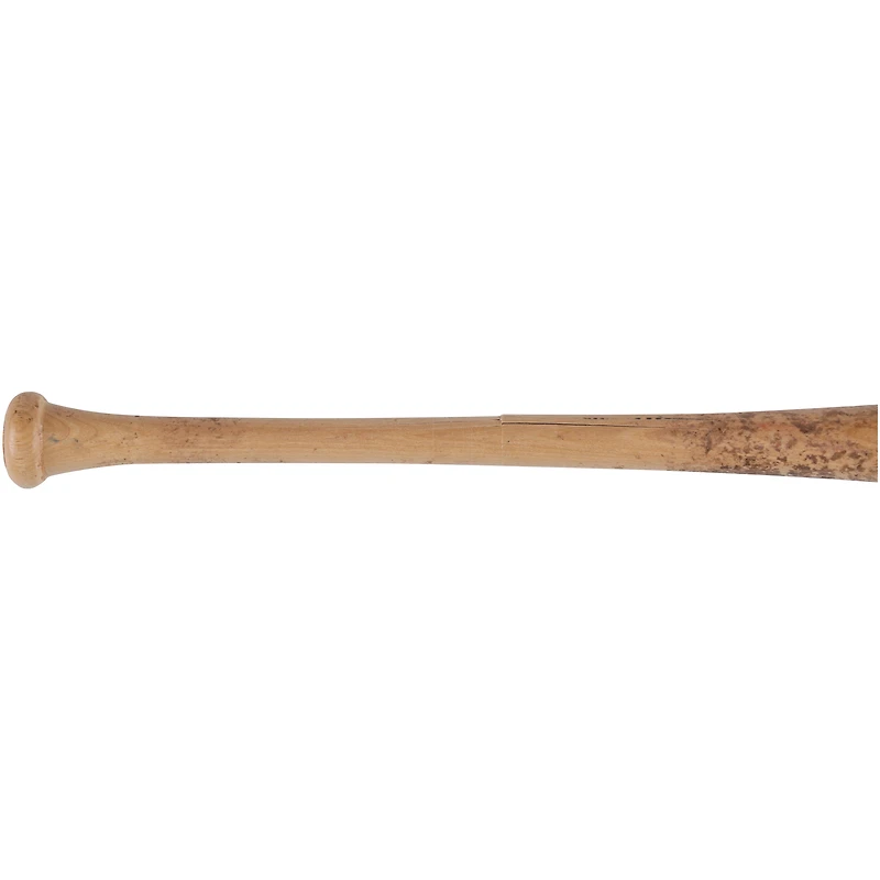 Alika Williams Pittsburgh Pirates Game-Used Black B45 Broken Bat vs. San Francisco Giants on April 27, 2024
