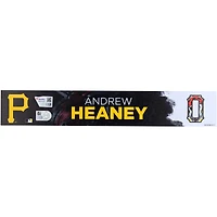 Andrew Heaney, joueur des Pirates de Pittsburgh, plaque signalétique noire n° 0 lors de l'entraînement de printemps pendant la saison 2025 de la MLB