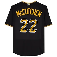 Andrew McCutchen Pittsburgh Pirates Autographed Black Nike Replica Jersey 