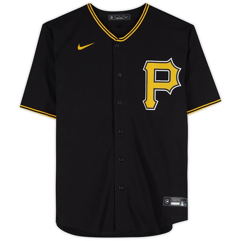 Andrew McCutchen Pittsburgh Pirates Autographed Black Nike Replica Jersey 
