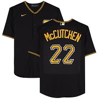 Andrew McCutchen Pittsburgh Pirates Autographed Black Nike Replica Jersey 