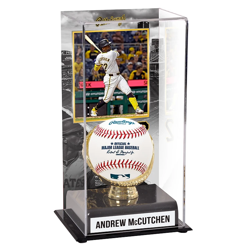 Vitrine sublimée avec image des Pirates de Pittsburgh d'Andrew McCutchen