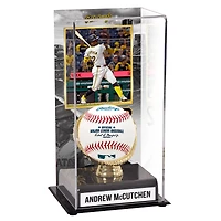Vitrine sublimée avec image des Pirates de Pittsburgh d'Andrew McCutchen