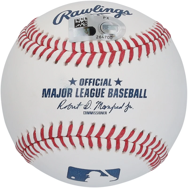 Baseball autographié par Bryan Reynolds des Pirates de Pittsburgh avec l'inscription « Let's Go Bucs »