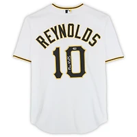 Bryan Reynolds Pittsburgh Pirates Autographed White Nike Replica Jersey