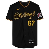 Maillot noir n° 67 de Cody Bolton des Pirates de Pittsburgh contre les Nationals de Washington le 29 avril 2023 - Deuxième match du programme double - Début en MLB