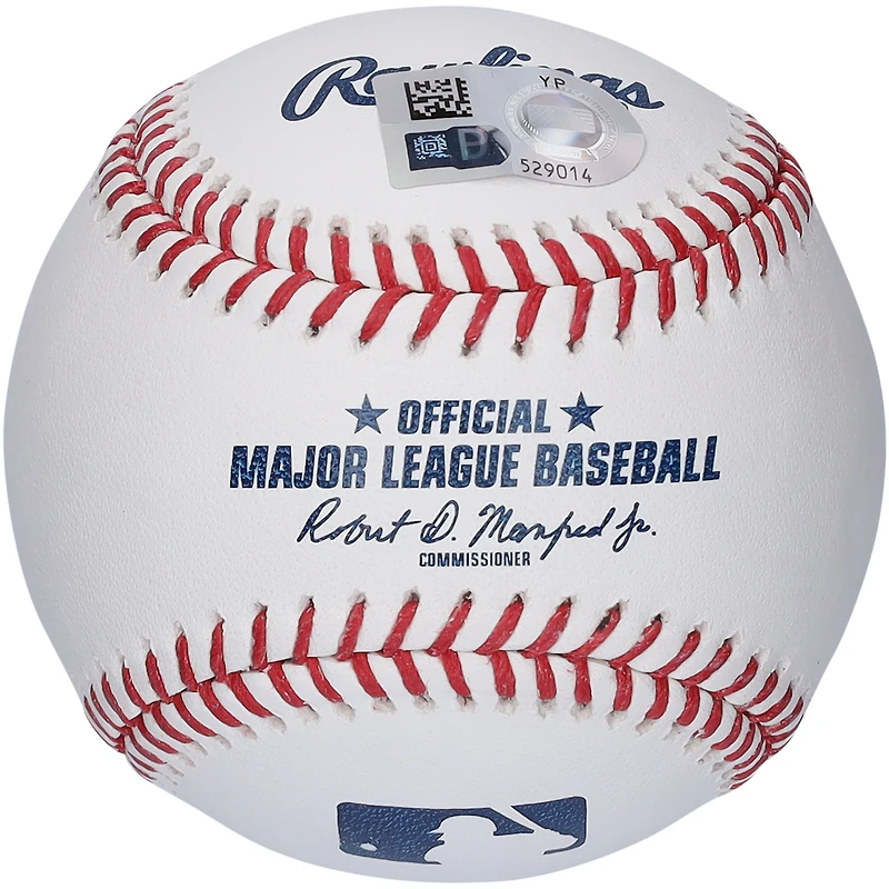 Baseball autographié par Endy Rodriguez des Pirates de Pittsburgh