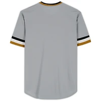 Maillot réplique Nike gris autographié par Endy Rodriguez des Pirates de Pittsburgh - Signé sur le devant