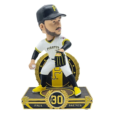Figurine articulée exclusive de 20 cm de Paul Skenes, Pirates de Pittsburgh, collection Elite Icon