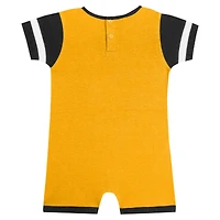 Infant Gold Pittsburgh Pirates Fast Pitch Romper