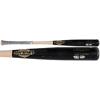 Jack Suwinski Pittsburgh Pirates Game-Used Black/Tan Old Hickory Broken Bat vs. Philadelphia Phillies on April 13, 2024