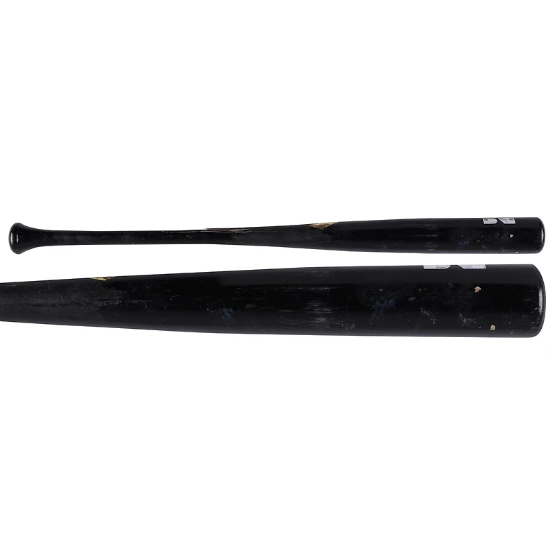 Jared Triolo Pittsburgh Pirates Game-Used Black Old Hickory Broken Bat vs. Chicago Cubs on September 2, 2024