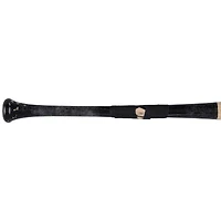 Batte de baseball cassée en vieux hickory beige/noire de Jared Triolo, utilisée par les Pirates de Pittsburgh lors du match contre les Yankees de New York, le 4 avril 2025