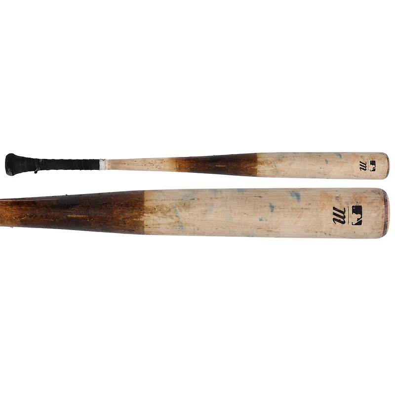 Joey Bart, batte cassée de Tan Marucci, Pirates de Pittsburgh, utilisée lors du match contre les Yankees de New York, le 6 avril 2025