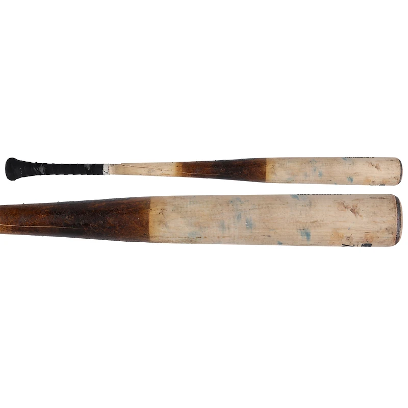 Joey Bart, batte cassée de Tan Marucci, Pirates de Pittsburgh, utilisée lors du match contre les Yankees de New York, le 6 avril 2025