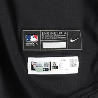 Maillot Nike noir n° 34 des Pirates de Pittsburgh de Joey Wentz, utilisé lors de plusieurs matchs de la saison 2025 de la MLB.