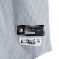 Maillot Nike gris de Joey Wentz, joueur des Pirates de Pittsburgh, saison 2025 de la MLB
