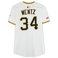 Maillot Nike blanc de Joey Wentz, joueur des Pirates de Pittsburgh, saison 2025 de la MLB