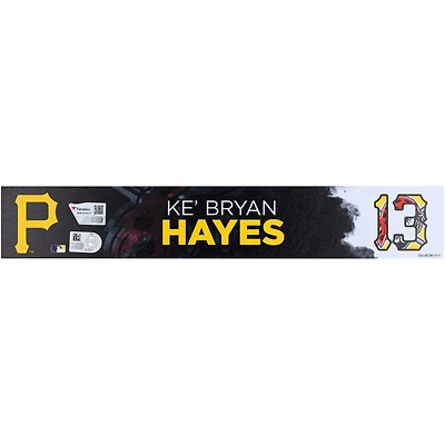 Ke'Bryan Hayes, joueur des Pirates de Pittsburgh, plaque signalétique noire n° 13 lors de l'entraînement de printemps pendant la saison 2025 de la MLB