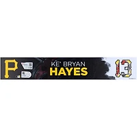 Ke'Bryan Hayes, joueur des Pirates de Pittsburgh, plaque signalétique noire n° 13 lors de l'entraînement de printemps pendant la saison 2025 de la MLB