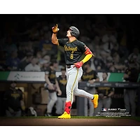 Photo non signée de Konnor Griffin, des Pirates Pittsburgh, mettant en lumière son premier coup circuit carrière