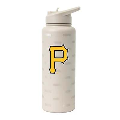 Bouteille de 34 oz « Sand Ghost Quencher » de Logo Brands Pittsburgh Pirates