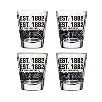 Ensemble de 4 verres à shot de 6 cl (2 oz) Logo Brands Pittsburgh Pirates