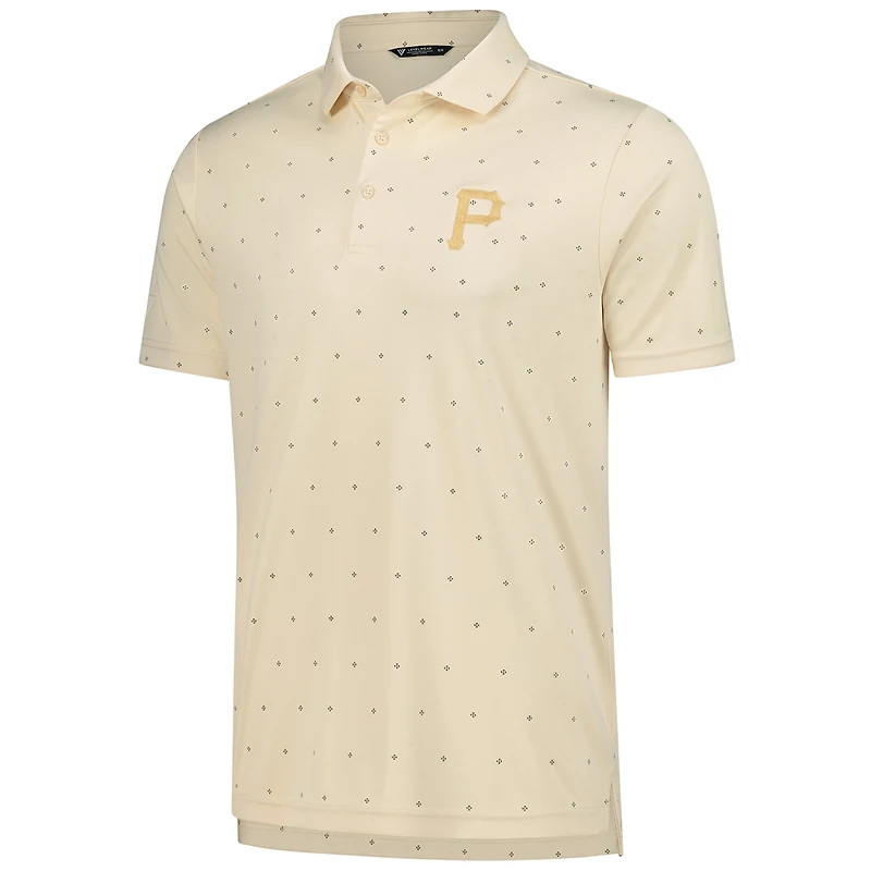 Polo Vision des Pirates de Pittsburgh crème Levelwear pour homme