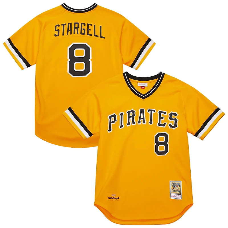 Men's Mitchell & Ness Willie Stargell White Pittsburgh Pirates Cooperstown Collection 1979 Authentic Jersey