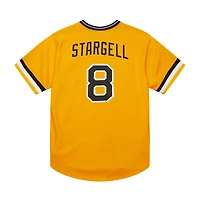 Maillot authentique rétro 1979 des Pirates de Pittsburgh, Mitchell & Ness Willie Stargell, doré, pour homme